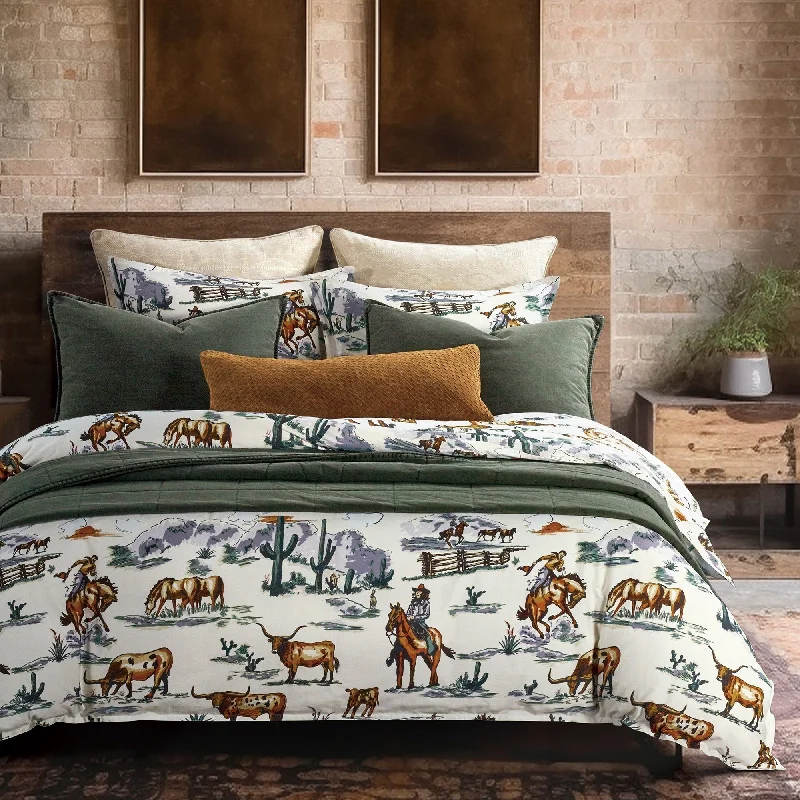 Full - size comforters suitable for full - sized beds in guest rooms or small bedroomsPaseo Road Ranch Life Western Cowboy Rustic Western Bedding 3 Piece Comforter Set with Pillow Shams Full - size comforters suitable for full - sized beds in guest rooms or small bedroomsPaseo Road Ranch Life Western Cowboy Rustic Western Bedding 3 Piece Comforter Set with Pillow Shams
