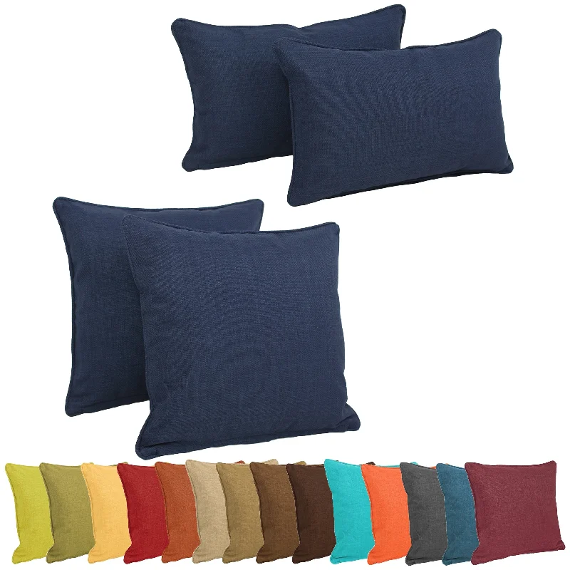 Silk Pillows for Smooth Skin and HairBlazing Needles Delaney Indoor/Outdoor Throw Pillow Set (Set of 4) Silk Pillows for Smooth Skin and HairBlazing Needles Delaney Indoor/Outdoor Throw Pillow Set (Set of 4)