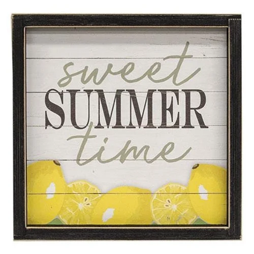 Twin - size bed skirts for a single bedSweet Summer Time Lemons Framed Print