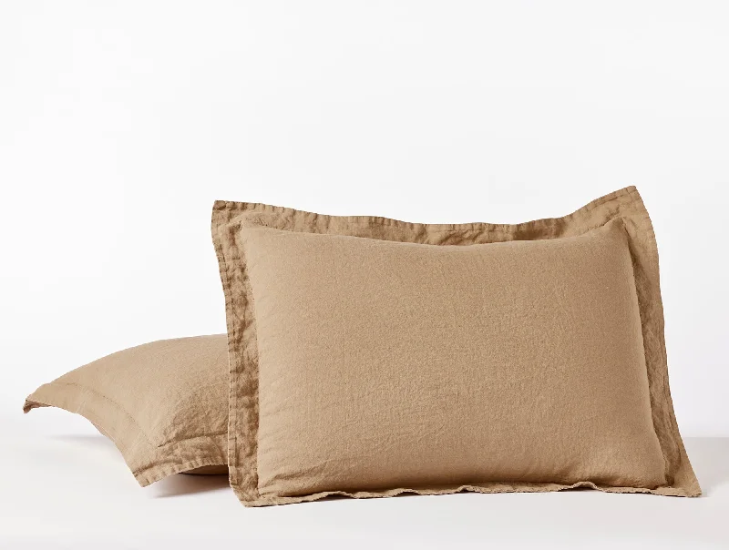Bolster Pillows for Sofa DecorationOrganic Relaxed Linen Sham - Renewed