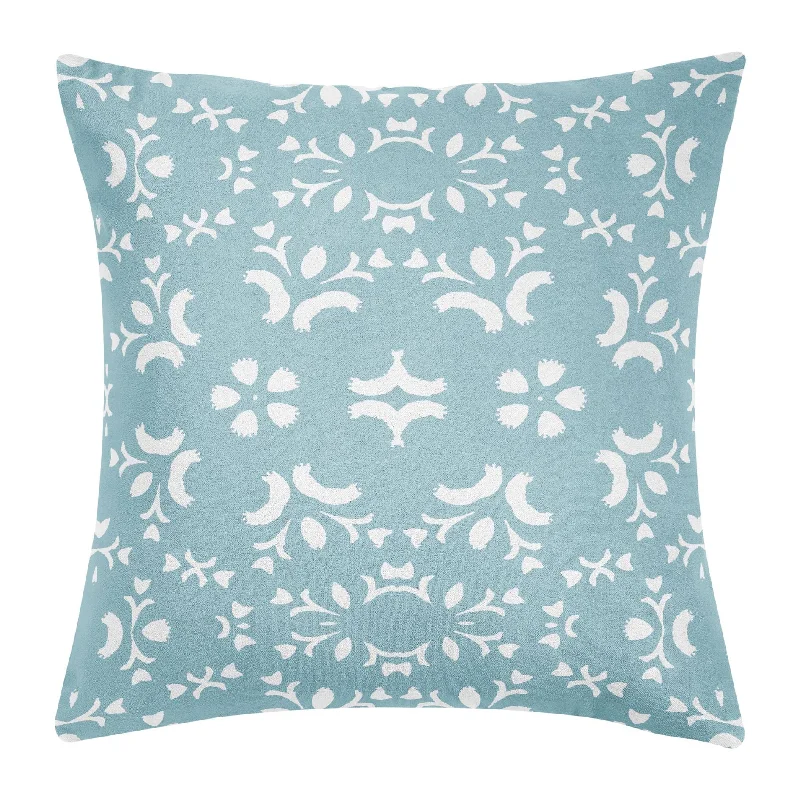 Round Pillows for Boho-Style InteriorsStarry Night Sky Blue 22x22 Pillow