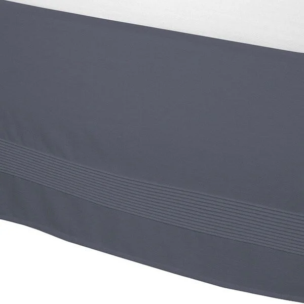 Bed skirts with a satin finish for a shiny appearanceSolid 15-inch Drop Pintuck Bedskirt Bed skirts with a satin finish for a shiny appearanceSolid 15-inch Drop Pintuck Bedskirt