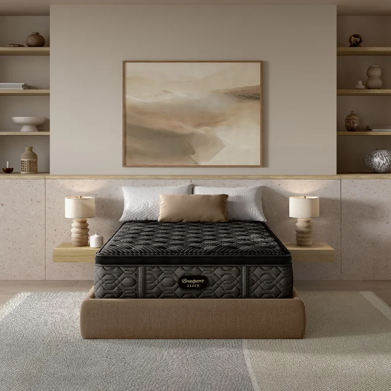 Natural latex and organic cotton blend mattressesBeautyrest Black® Series One 14.5" Plush Pillow Top Mattress Natural latex and organic cotton blend mattressesBeautyrest Black® Series One 14.5" Plush Pillow Top Mattress