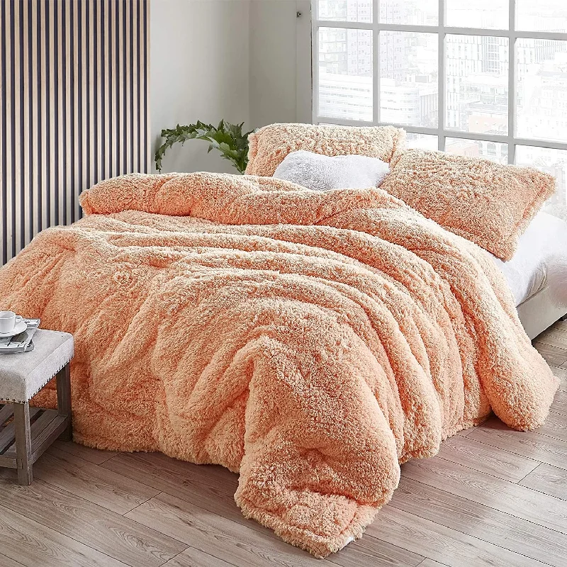 Silk - filled comforters for a luxurious and smooth touchWinter Thick - Coma Inducer® Oversized Comforter Set - Peach Nectar Silk - filled comforters for a luxurious and smooth touchWinter Thick - Coma Inducer® Oversized Comforter Set - Peach Nectar