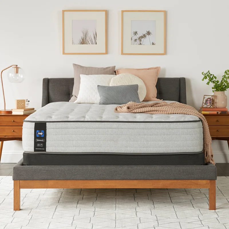 Queen - size mattresses for couples and standard bedroomsSealy Posturepedic Spring Cranberry 13-inch Medium Faux Euro Top Mattress Set Queen - size mattresses for couples and standard bedroomsSealy Posturepedic Spring Cranberry 13-inch Medium Faux Euro Top Mattress Set