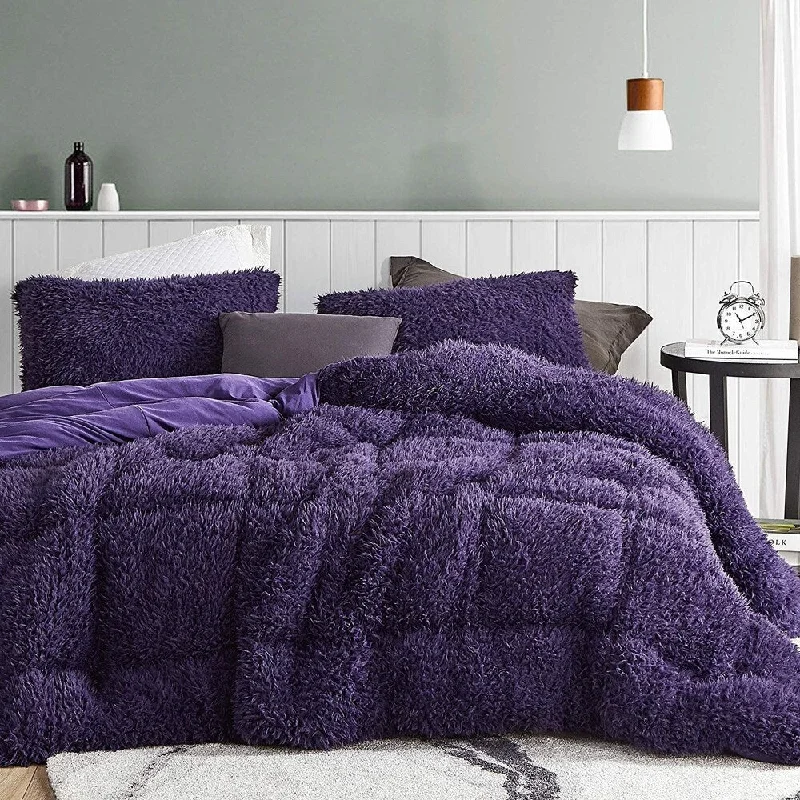 Cotton - filled comforters for a breathable and natural sleep experienceQueen of Sleep - Coma Inducerv Oversized Comforter - Purple Reign Cotton - filled comforters for a breathable and natural sleep experienceQueen of Sleep - Coma Inducerv Oversized Comforter - Purple Reign