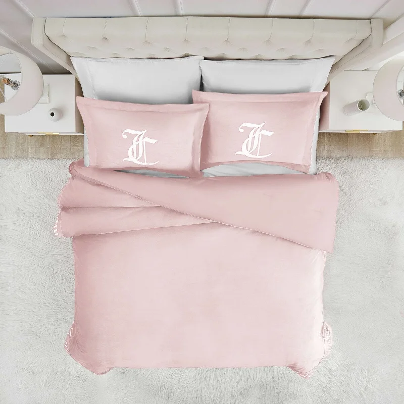 Synthetic - filled comforters like polyester for affordability and hypoallergenic propertiesJuicy Couture Gothic Comforter Sets