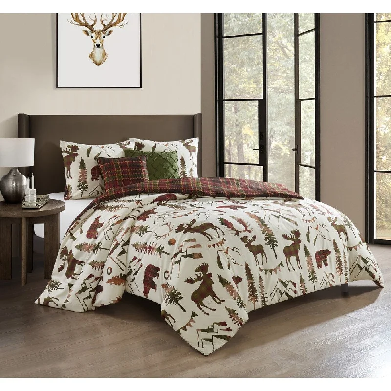 Down - filled comforters for supreme warmth and lightnessCarbon Loft Capozzoli 5-piece Reversible Comforter Set Down - filled comforters for supreme warmth and lightnessCarbon Loft Capozzoli 5-piece Reversible Comforter Set