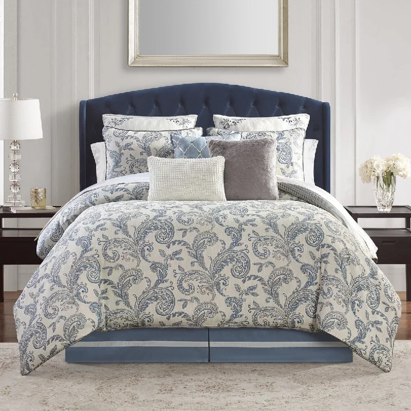 Full - size comforters suitable for full - sized beds in guest rooms or small bedroomsFlorence 6PC Comforter Set Full - size comforters suitable for full - sized beds in guest rooms or small bedroomsFlorence 6PC Comforter Set
