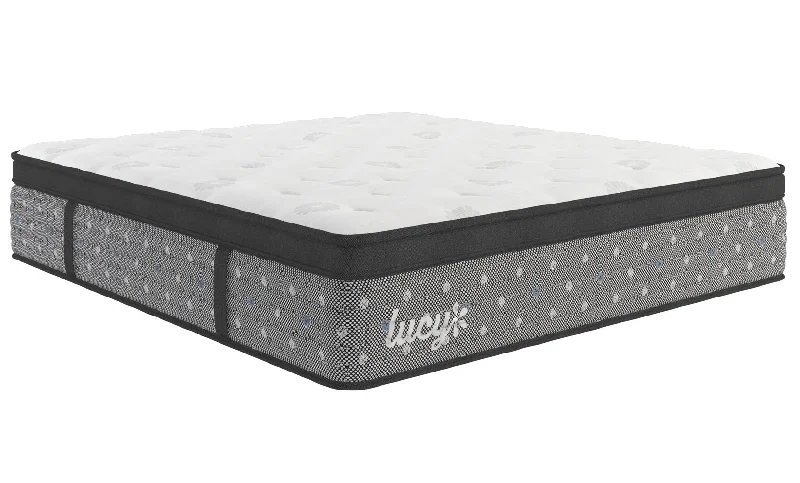 Latex mattresses with natural bounce and breathabilityLucy Iris Medium Euro Top