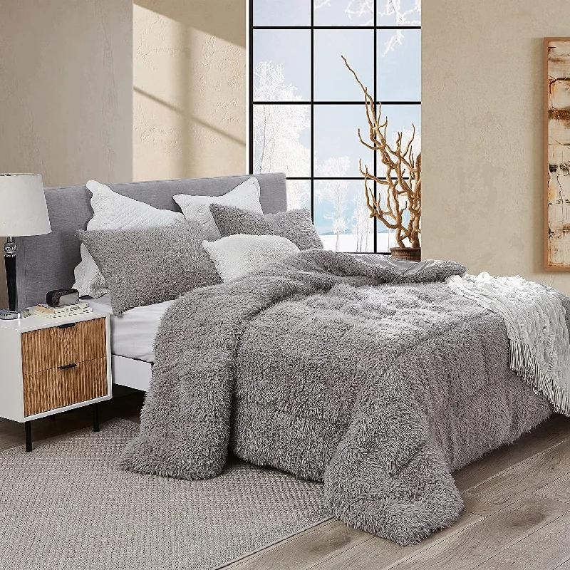 Synthetic - filled comforters like polyester for affordability and hypoallergenic propertiesGrown Man Stuff - Coma Inducer® Oversized Comforter - Silver Taupe Synthetic - filled comforters like polyester for affordability and hypoallergenic propertiesGrown Man Stuff - Coma Inducer® Oversized Comforter - Silver Taupe