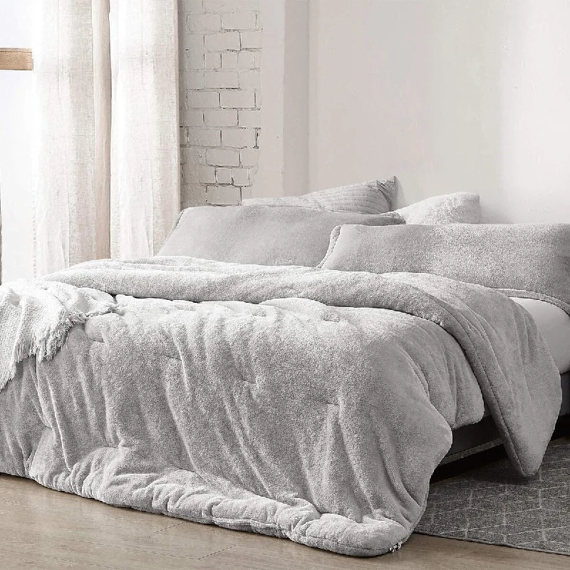 Full - size comforters suitable for full - sized beds in guest rooms or small bedroomsMe Sooo Comfy - Coma Inducer® Oversized Comforter Set - Glacier Gray Full - size comforters suitable for full - sized beds in guest rooms or small bedroomsMe Sooo Comfy - Coma Inducer® Oversized Comforter Set - Glacier Gray