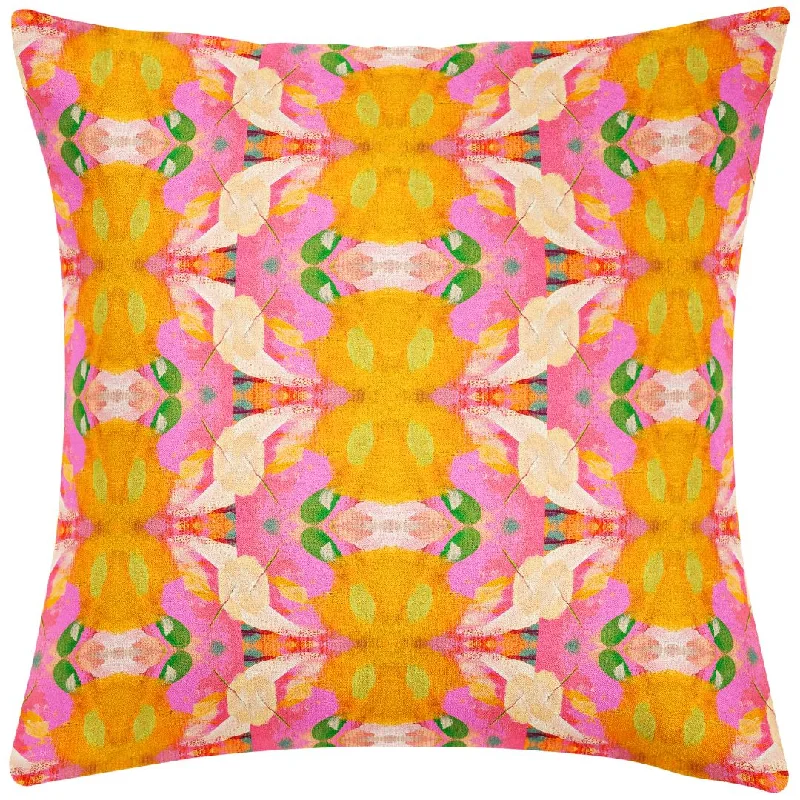 Bolster Pillows for Sofa DecorationFlower Child Marigold 26x26 Pillow