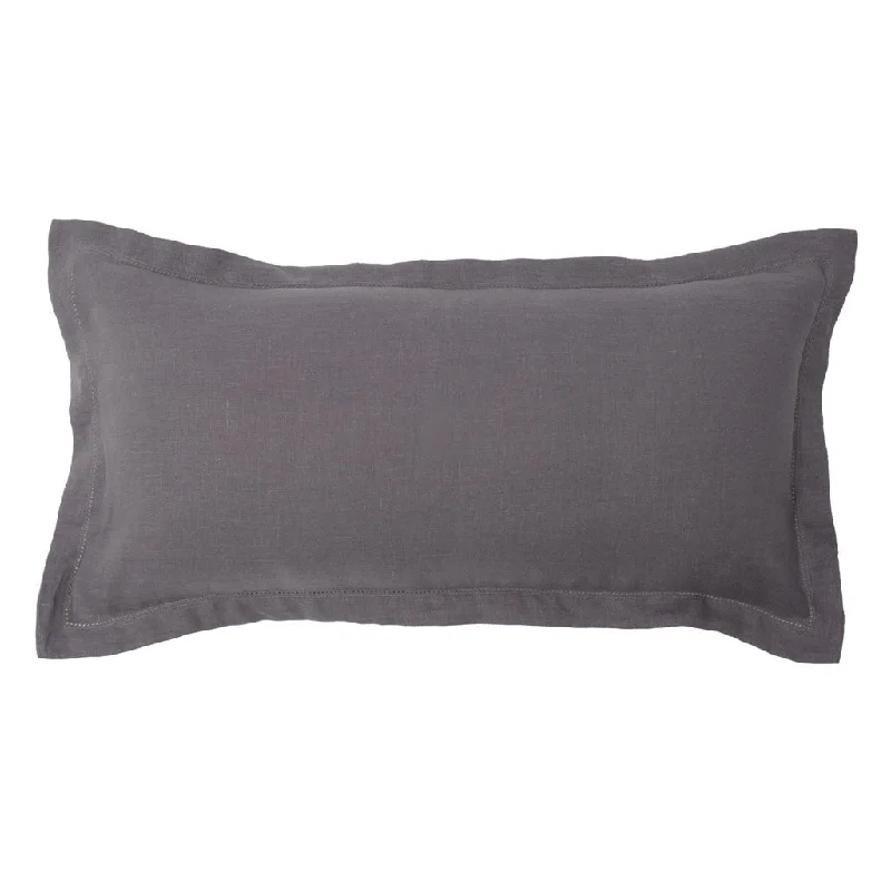 Firm Pillows for Side SleepersLane Grey Belgian Linen Throw Pillow