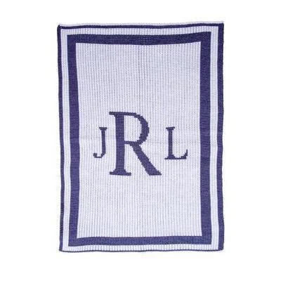 Polyester - foam mattresses for budget - friendly optionsClassic Monogram Personalized Stroller Blanket or Baby Blanket
