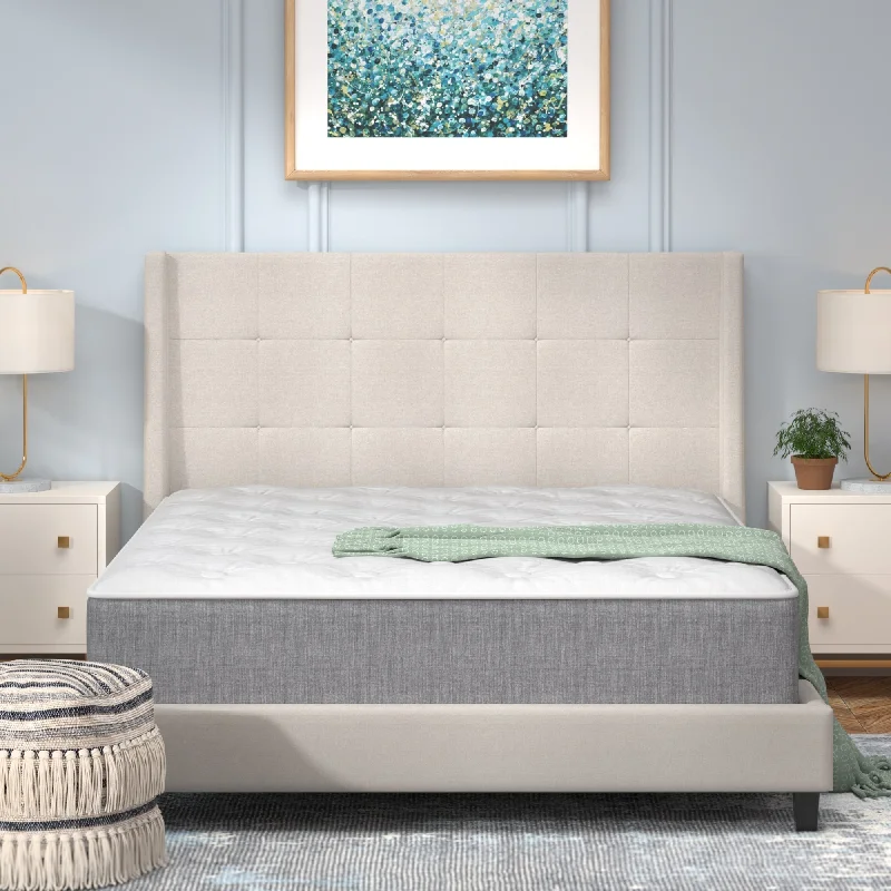 King - size mattresses for spacious master bedroomsSelect Luxury Medium Firm 12-inch Gel Foam Quilted Hybrid Mattress King - size mattresses for spacious master bedroomsSelect Luxury Medium Firm 12-inch Gel Foam Quilted Hybrid Mattress