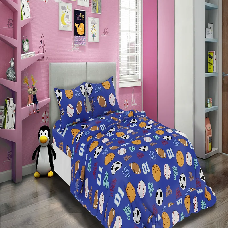 cotton bedspreads for breathability and softnessAll American Collection Navy-Blue Sports Printed Bedding Sets cotton bedspreads for breathability and softnessAll American Collection Navy-Blue Sports Printed Bedding Sets