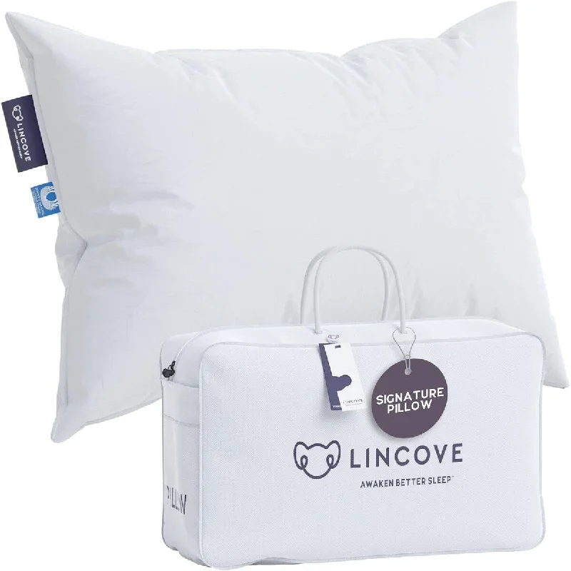 Adjustable Pillows for Customized ComfortLincove Signature Hutterite Canadian Down Pillow - 800 fill power, Made in Canada Adjustable Pillows for Customized ComfortLincove Signature Hutterite Canadian Down Pillow - 800 fill power, Made in Canada