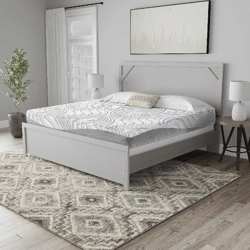 Latex mattresses with natural bounce and breathabilitySignature Design by Ashley Memory Foam White 12 Inches Medium Mattress Latex mattresses with natural bounce and breathabilitySignature Design by Ashley Memory Foam White 12 Inches Medium Mattress