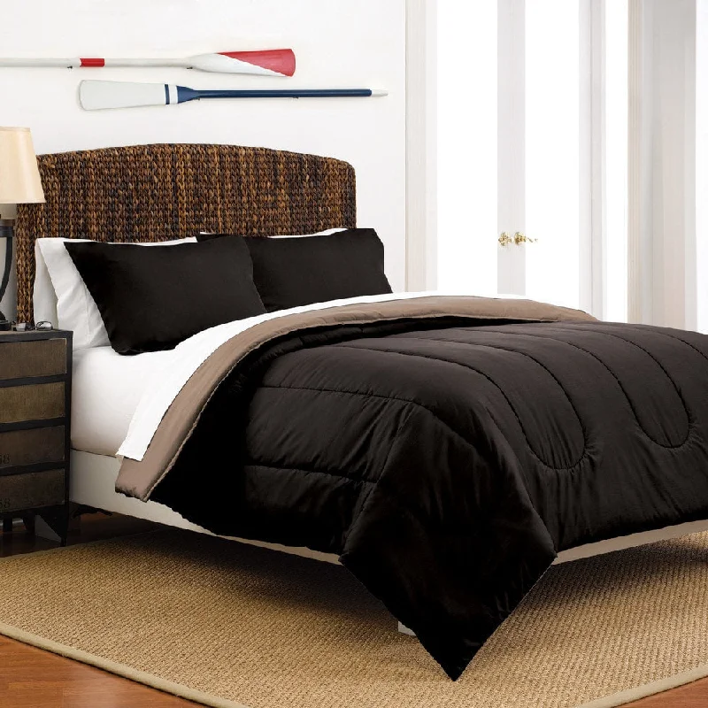 Goose down comforters known for their superior quality and insulationMartex Reversible Comforter Set