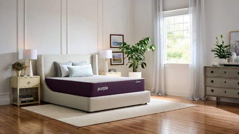 Memory foam mattresses for pressure relief and contouringPurple Restore™ Soft Hybrid Mattress