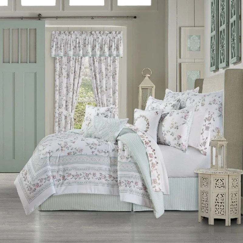 Wool - filled comforters with natural moisture - wicking and temperature - regulating featuresRoyal Court Rialto Sage Comforter Set Wool - filled comforters with natural moisture - wicking and temperature - regulating featuresRoyal Court Rialto Sage Comforter Set
