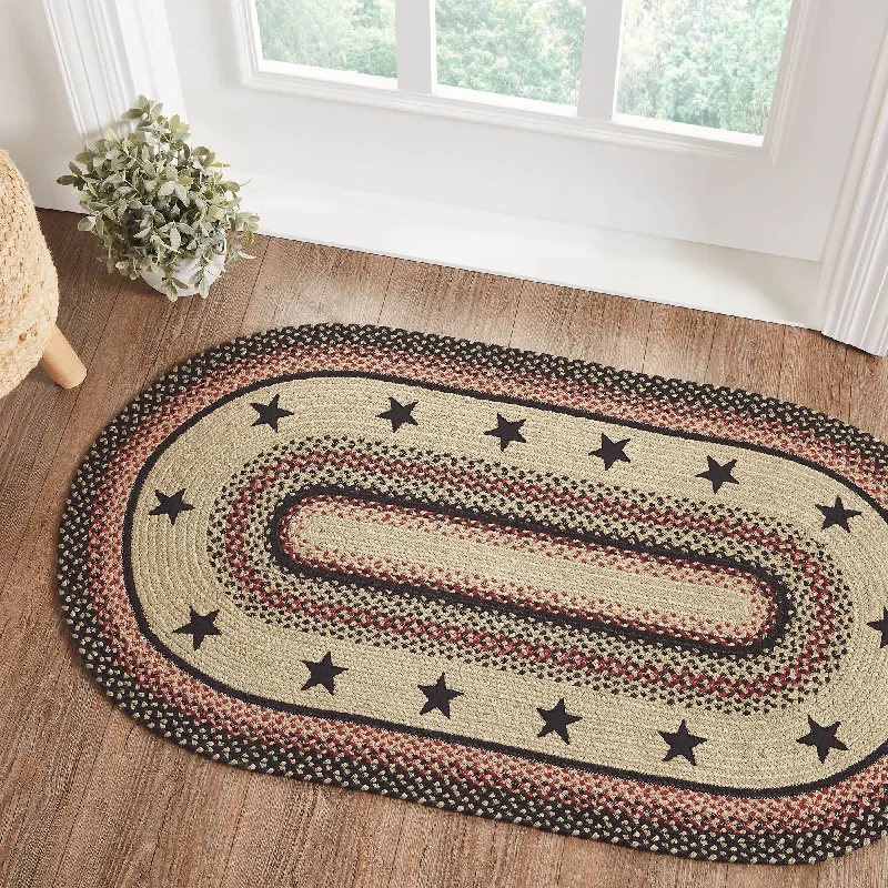 Bed skirts with a unicorn - themed print for kids' bedsColonial Star Jute Rug Oval w/ Pad 27x48 Bed skirts with a unicorn - themed print for kids' bedsColonial Star Jute Rug Oval w/ Pad 27x48