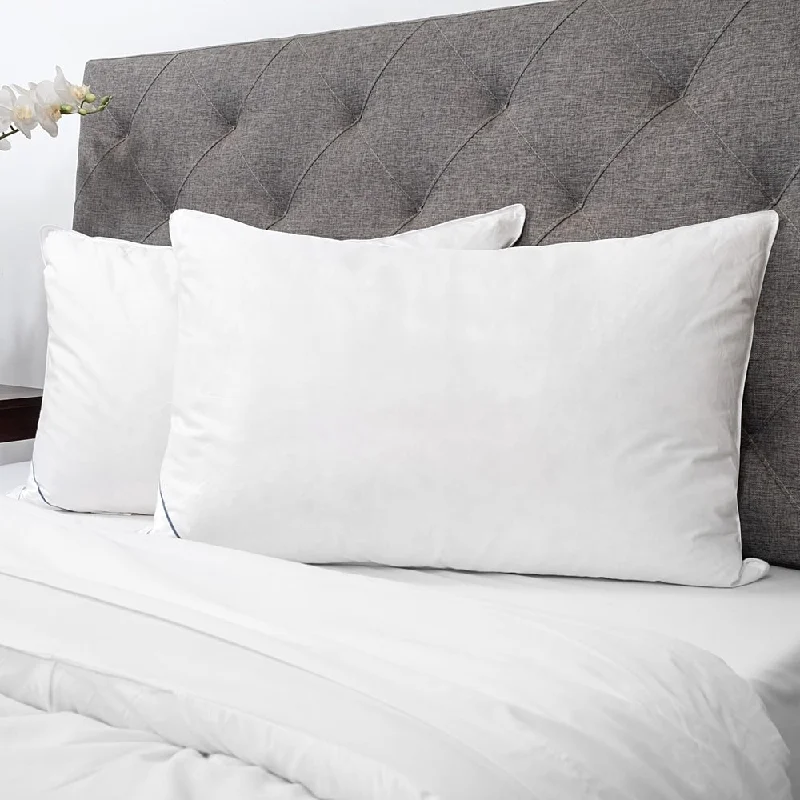 Lumbar Support Pillows for Car SeatsSweet Home Collection Luxury Natural Feather Bed Pillows (Set of 2) - White Lumbar Support Pillows for Car SeatsSweet Home Collection Luxury Natural Feather Bed Pillows (Set of 2) - White