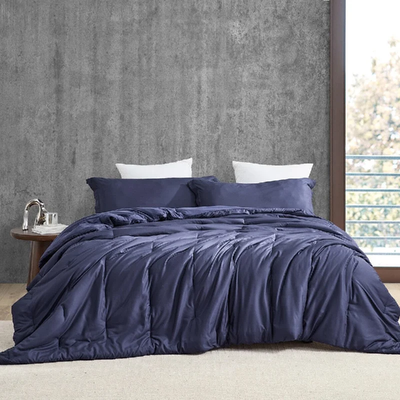 Duck down comforters with a softer feel and good warmth retentionBamlin Butter - Coma Inducer® Oversized Cooling Comforter Set - Navy Eclipse Duck down comforters with a softer feel and good warmth retentionBamlin Butter - Coma Inducer® Oversized Cooling Comforter Set - Navy Eclipse