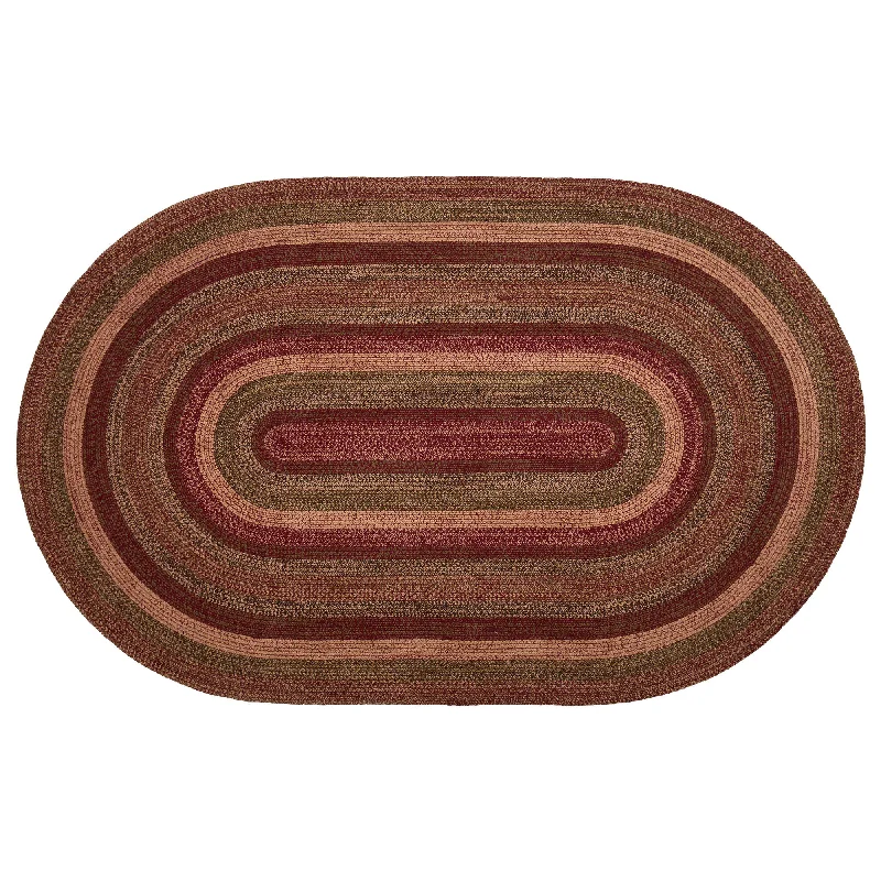 California king bed skirts for a larger bedCider Mill Jute Rug Oval w/ Pad 60x96