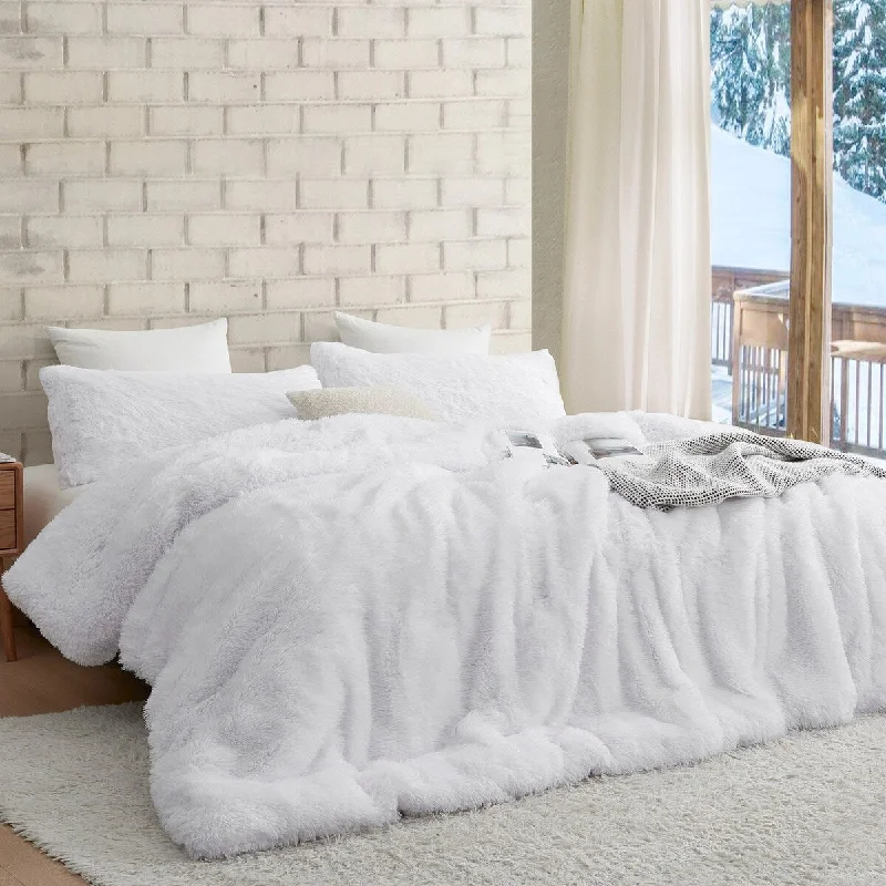 Cotton - filled comforters for a breathable and natural sleep experienceFull of Fluff - Coma Inducer® Oversized Comforter Set - White Cotton - filled comforters for a breathable and natural sleep experienceFull of Fluff - Coma Inducer® Oversized Comforter Set - White