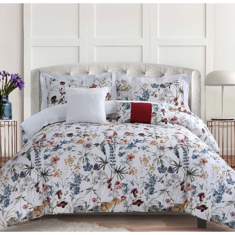 Silk - filled comforters for a luxurious and smooth touchAmalfi 5-piece 300 Thread Count Cotton Oversized Comforter Set Silk - filled comforters for a luxurious and smooth touchAmalfi 5-piece 300 Thread Count Cotton Oversized Comforter Set