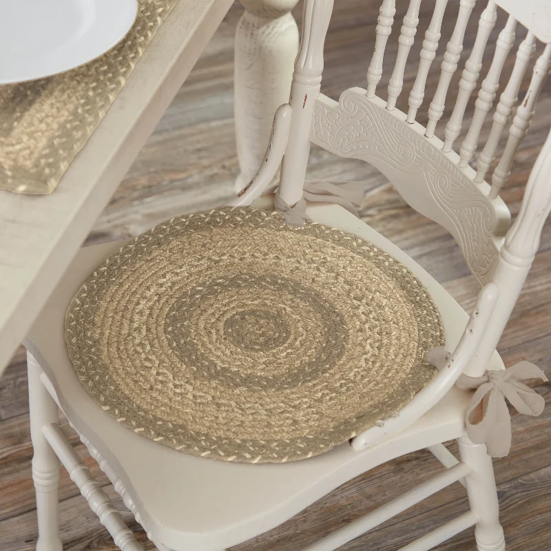Bed skirts with a tie - back design for adjustabilityCobblestone Jute Chair Pad 15 inch Diameter Bed skirts with a tie - back design for adjustabilityCobblestone Jute Chair Pad 15 inch Diameter
