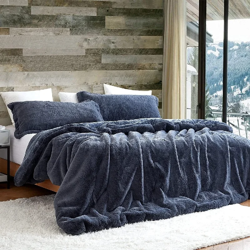 Goose down comforters known for their superior quality and insulationChunky Bunny - Coma Inducer® Oversized Comforter Set - Blue Steel Goose down comforters known for their superior quality and insulationChunky Bunny - Coma Inducer® Oversized Comforter Set - Blue Steel