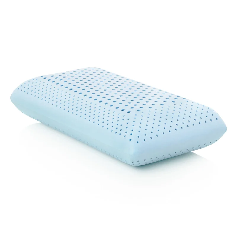 Silk Pillows for Smooth Skin and HairZ Zoned Dough Gel-Infused Memory Foam Pillow