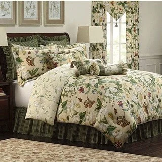 Synthetic - filled comforters like polyester for affordability and hypoallergenic propertiesWilliamsburg Garden Images 4-piece Comforter Set Or Euro Sham Synthetic - filled comforters like polyester for affordability and hypoallergenic propertiesWilliamsburg Garden Images 4-piece Comforter Set Or Euro Sham