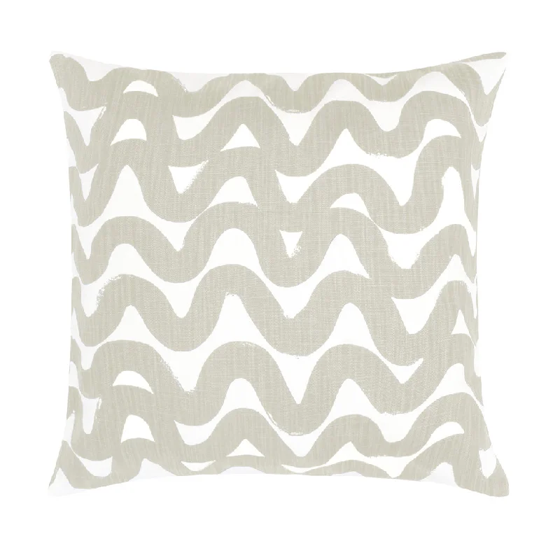 Travel Pillows for Long JourneysThe Sand Modern Waves Square Throw Pillow