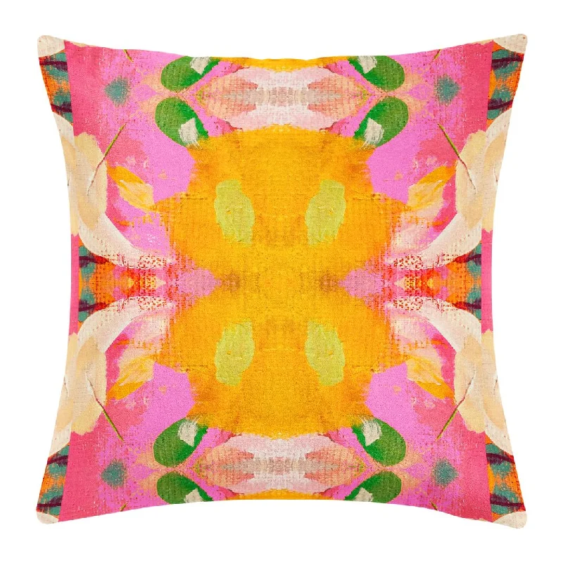 Lumbar Support Pillows for Car SeatsFlower Child Marigold 22x22 Pillow