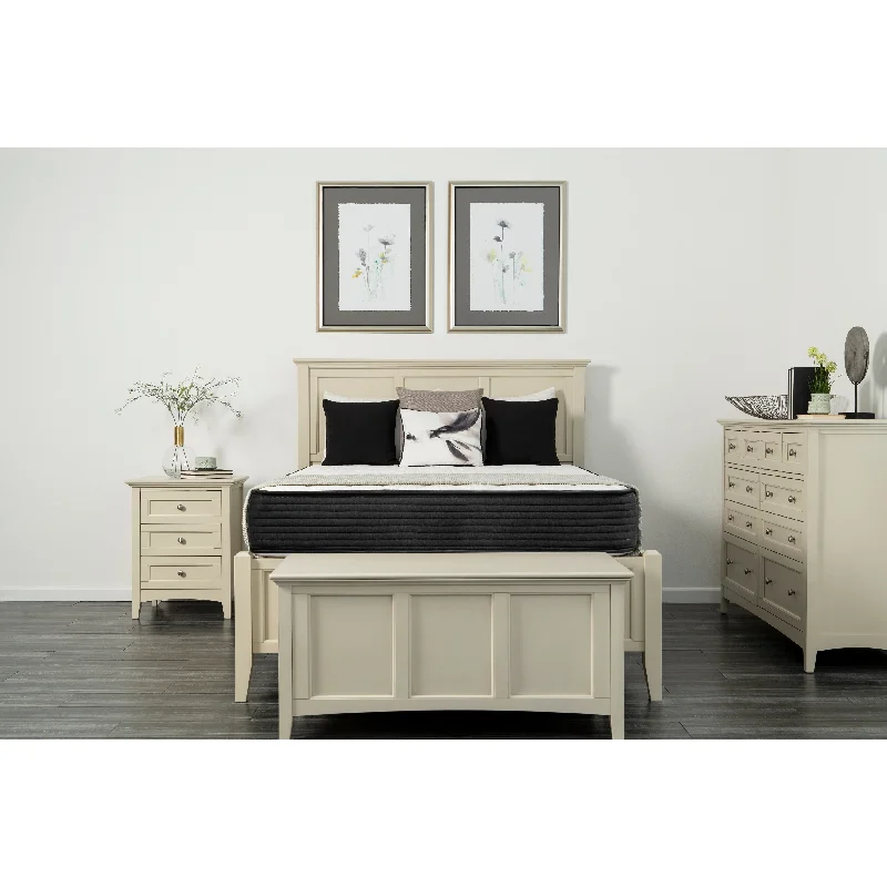 King - size mattresses for spacious master bedroomsSpring Dreams 10" Two-Sided Firm All-Foam Mattress