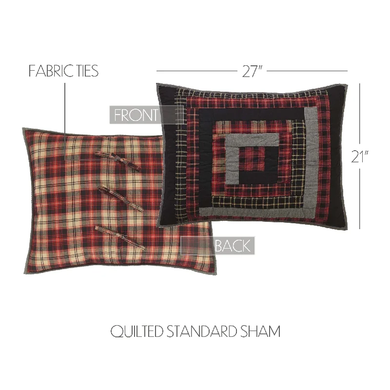 Bed skirts with a wrinkle - resistant fabricCumberland Standard Sham 21x27