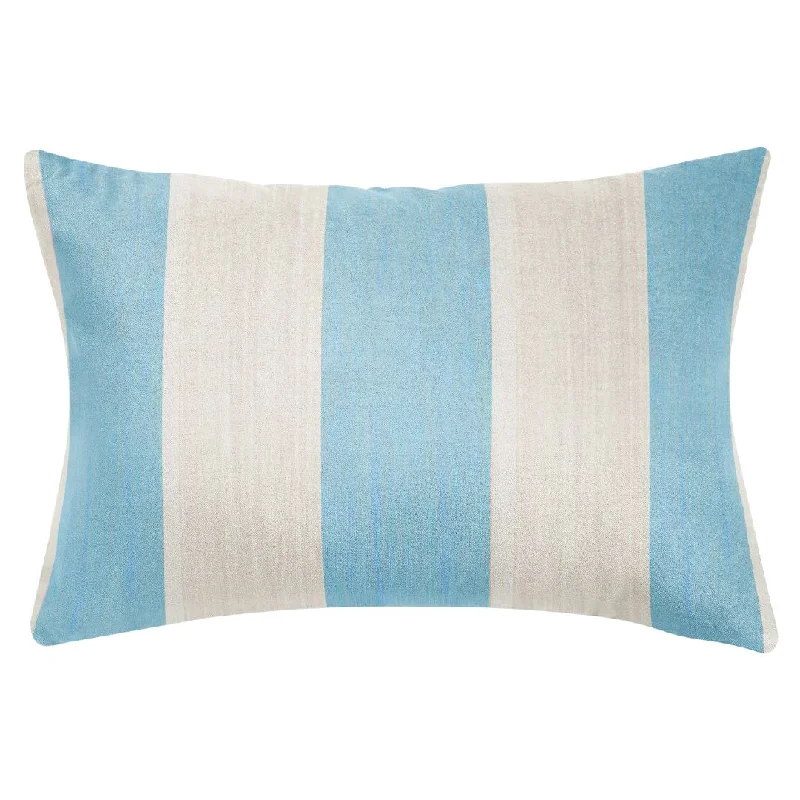 Velvet Pillows for a Touch of EleganceVersailles Stripe Blue 14x20 Pillow