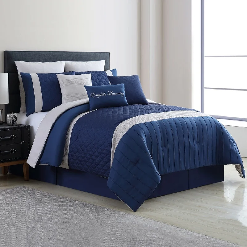Wool - filled comforters with natural moisture - wicking and temperature - regulating featuresModern Threads Leo 9-Piece Embellished Comforter Set