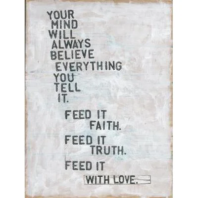 Memory foam mattresses for pressure relief and contouringART PRINT - FAITH, TRUTH & LOVE
