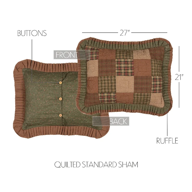 Bed skirts with a flannel material for a cozy winter optionCrosswoods Standard Sham 21x27 Bed skirts with a flannel material for a cozy winter optionCrosswoods Standard Sham 21x27