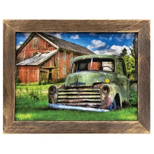 Bed skirts with a multi - colored patternDays Gone By Framed Print