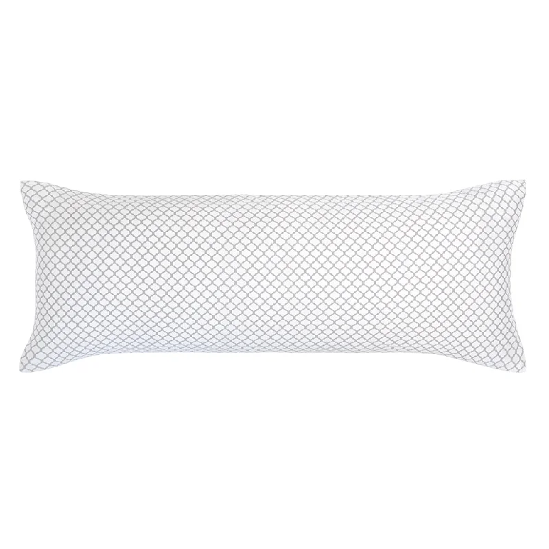 Plush Pillows for a Cozy BedThe Grey Cloud Extra Long Lumbar Throw Pillow