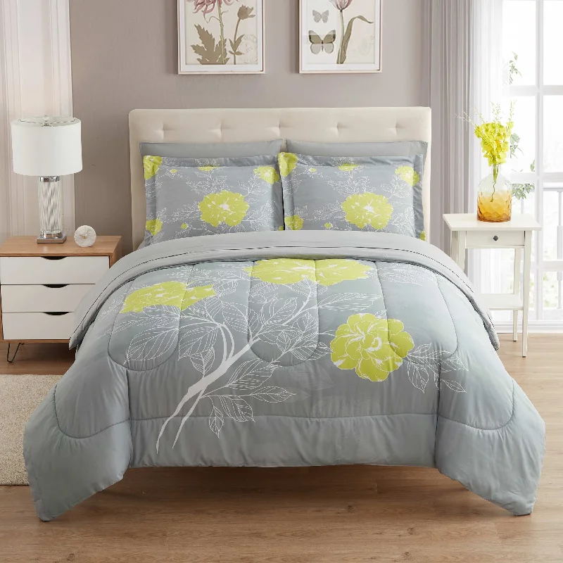 Goose down comforters known for their superior quality and insulation7-Piece Printed Bed in a Bag Comforter and Sheet Sets Goose down comforters known for their superior quality and insulation7-Piece Printed Bed in a Bag Comforter and Sheet Sets