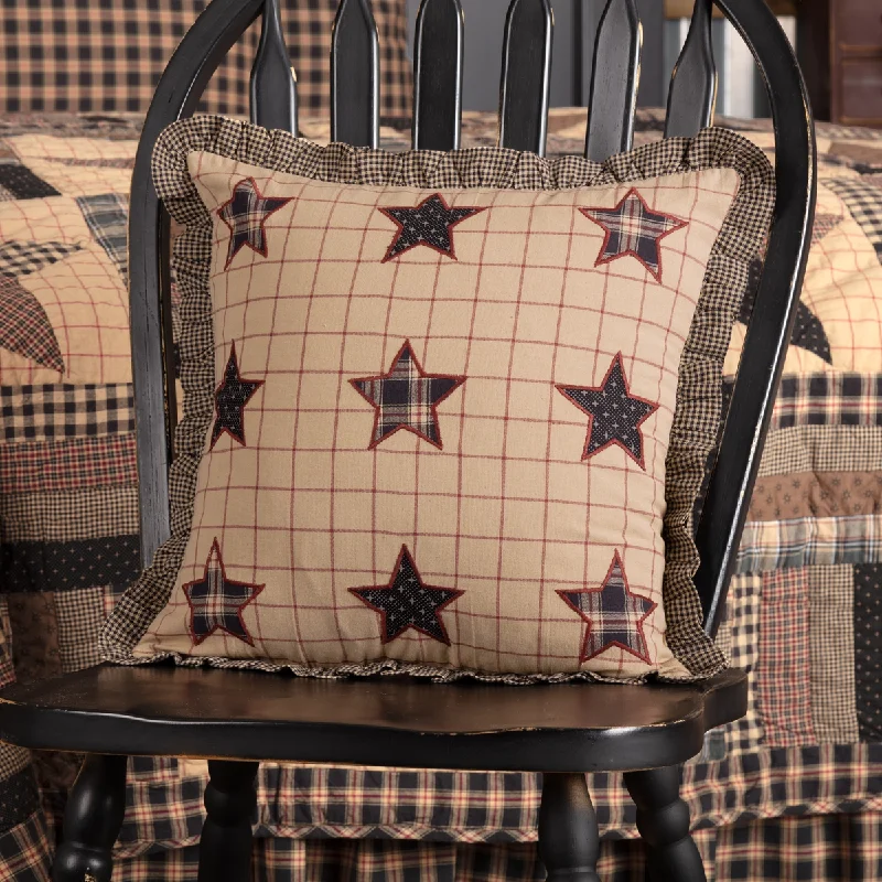 Silk Pillows for Smooth Skin and HairBingley Star Fabric Pillow with Applique Stars