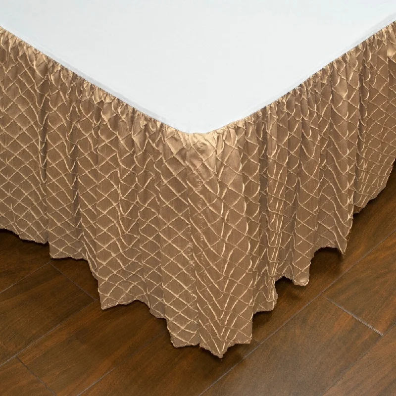 Bed skirts with a child - friendly printAustin Horn Classics Botticelli Brown Luxury Bed Skirt Bed skirts with a child - friendly printAustin Horn Classics Botticelli Brown Luxury Bed Skirt