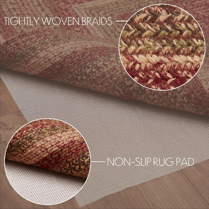 Bed skirts with a tropical print for a vacation - inspired feelCider Mill Jute Rug Rect w/ Pad 36x60 Bed skirts with a tropical print for a vacation - inspired feelCider Mill Jute Rug Rect w/ Pad 36x60